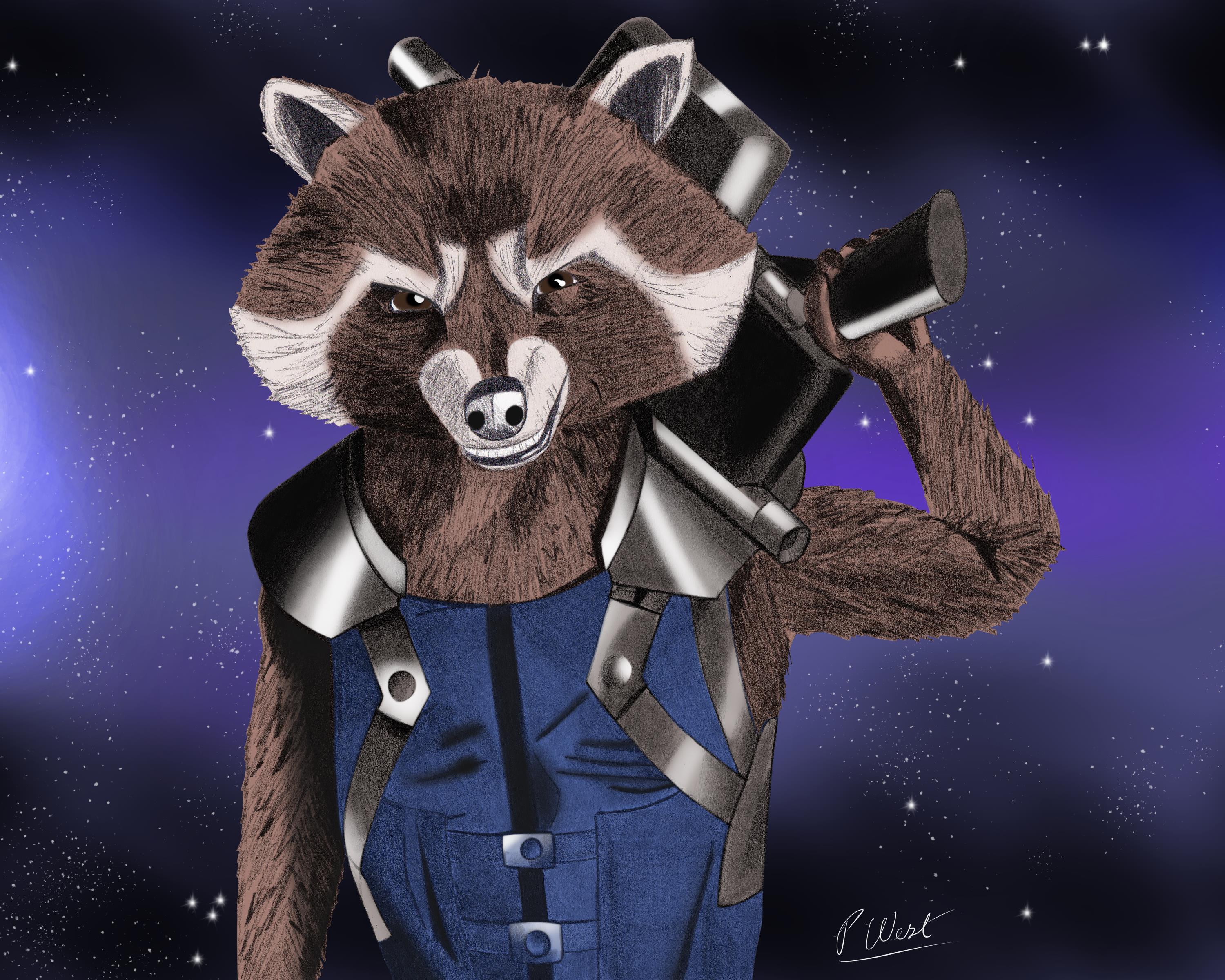 This is a print of Rocket